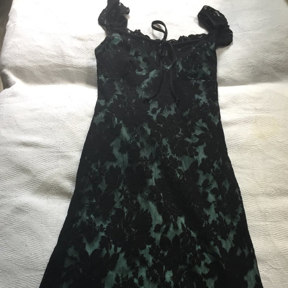 #147 Ruby Rux form fitting lace dress